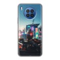 Дизайнерский силиконовый чехол для Huawei Nova 8i Cyberpunk 2077