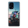 Дизайнерский силиконовый чехол для XIaomi Poco F5 Cyberpunk 2077