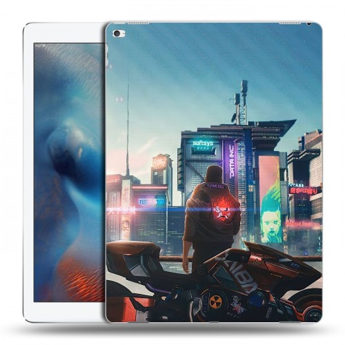 Дизайнерский пластиковый чехол для Ipad Pro Cyberpunk 2077