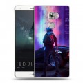 Дизайнерский пластиковый чехол для Huawei Mate S Cyberpunk 2077