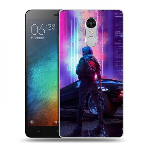 Дизайнерский силиконовый чехол для Xiaomi RedMi Pro Cyberpunk 2077