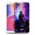 Дизайнерский пластиковый чехол для Xiaomi RedMi 6A Cyberpunk 2077