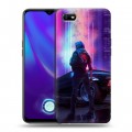 Дизайнерский пластиковый чехол для OPPO A1k Cyberpunk 2077