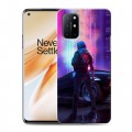 Дизайнерский пластиковый чехол для OnePlus 8T Cyberpunk 2077