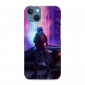 Дизайнерский силиконовый чехол для Iphone 13 Cyberpunk 2077