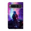 Дизайнерский пластиковый чехол для Google Pixel Fold Cyberpunk 2077