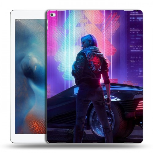 Дизайнерский пластиковый чехол для Ipad Pro Cyberpunk 2077