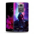 Дизайнерский пластиковый чехол для LG G Flex 2 Cyberpunk 2077