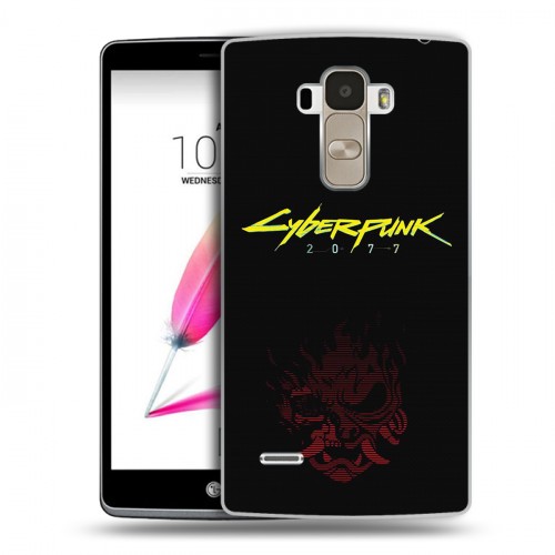 Дизайнерский пластиковый чехол для LG G4 Stylus Cyberpunk 2077