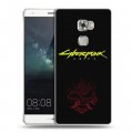 Дизайнерский пластиковый чехол для Huawei Mate S Cyberpunk 2077