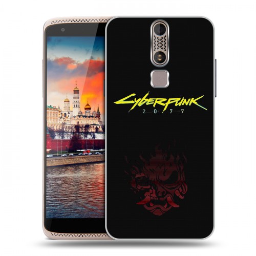 Дизайнерский пластиковый чехол для ZTE Axon Mini Cyberpunk 2077