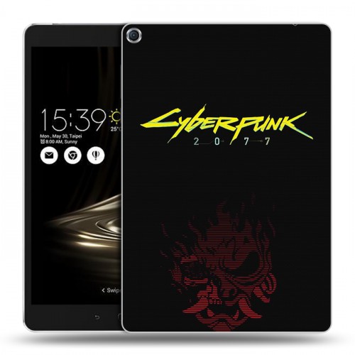 Дизайнерский силиконовый чехол для ASUS ZenPad 3S 10 Cyberpunk 2077