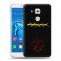 Дизайнерский пластиковый чехол для Huawei Nova Plus Cyberpunk 2077