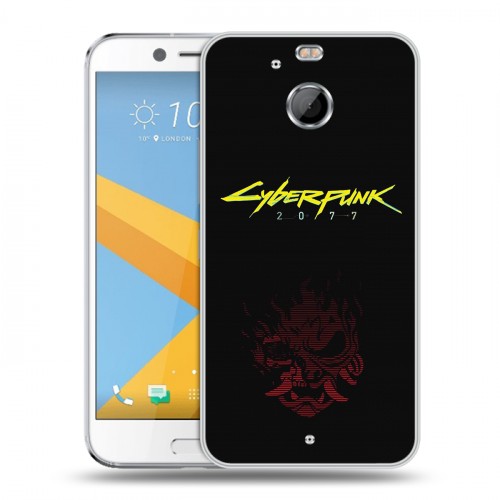 Дизайнерский пластиковый чехол для HTC 10 evo Cyberpunk 2077