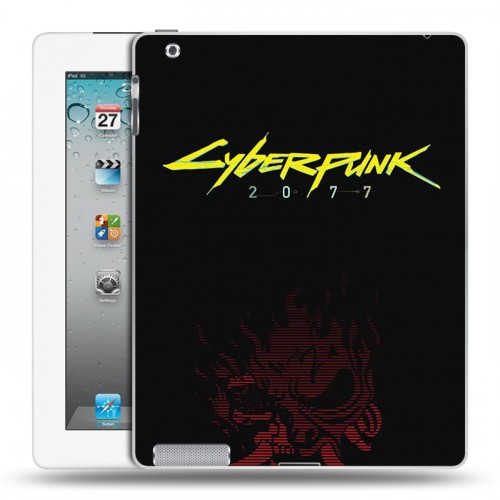 Дизайнерский пластиковый чехол для Ipad 2/3/4 Cyberpunk 2077