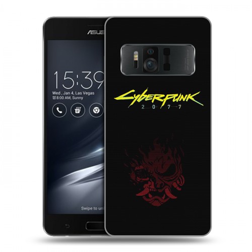 Дизайнерский силиконовый чехол для ASUS ZenFone AR Cyberpunk 2077