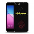 Дизайнерский пластиковый чехол для Huawei Nova Lite (2017) Cyberpunk 2077