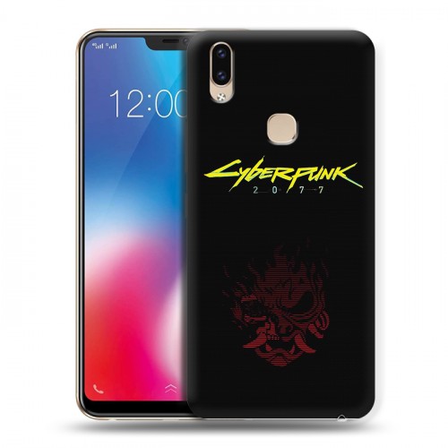 Дизайнерский пластиковый чехол для Vivo V9 Cyberpunk 2077