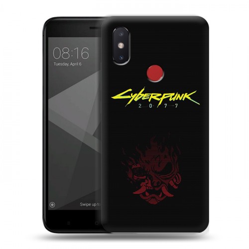 Дизайнерский силиконовый чехол для Xiaomi Mi8 SE Cyberpunk 2077