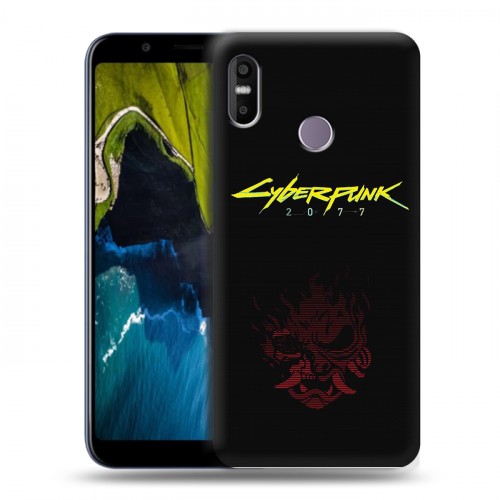 Дизайнерский пластиковый чехол для HTC U12 Life Cyberpunk 2077