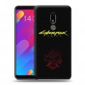 Дизайнерский пластиковый чехол для Meizu M8 Lite Cyberpunk 2077