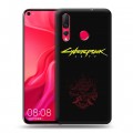 Дизайнерский пластиковый чехол для Huawei Nova 4 Cyberpunk 2077