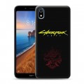 Дизайнерский силиконовый чехол для Xiaomi RedMi 7A Cyberpunk 2077