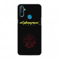 Дизайнерский силиконовый чехол для Realme C3 Cyberpunk 2077