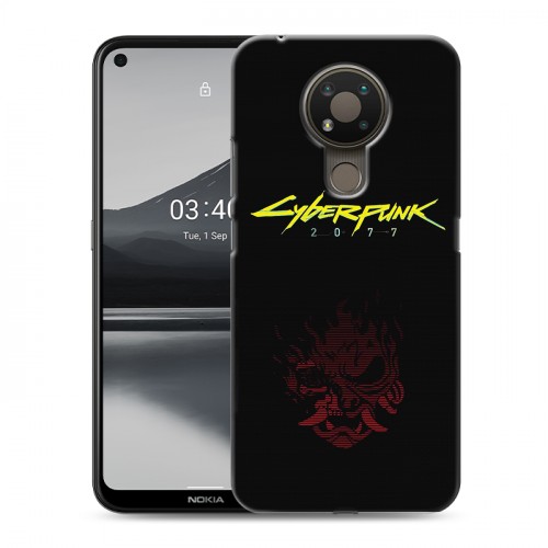 Дизайнерский силиконовый чехол для Nokia 3.4 Cyberpunk 2077