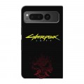 Дизайнерский пластиковый чехол для Google Pixel Fold Cyberpunk 2077