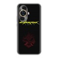 Дизайнерский силиконовый чехол для Huawei Nova 11 Cyberpunk 2077