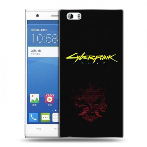 Дизайнерский пластиковый чехол для ZTE Star 1 Cyberpunk 2077