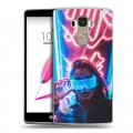 Дизайнерский силиконовый чехол для LG G4 Stylus Cyberpunk 2077