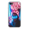 Дизайнерский силиконовый чехол для Iphone 7 Cyberpunk 2077