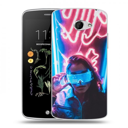 Дизайнерский силиконовый чехол для LG K5 Cyberpunk 2077