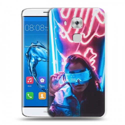 Дизайнерский пластиковый чехол для Huawei Nova Plus Cyberpunk 2077