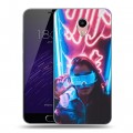 Дизайнерский пластиковый чехол для Meizu M3 Max Cyberpunk 2077