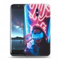 Дизайнерский силиконовый чехол для Doogee BL5000 Cyberpunk 2077