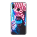 Дизайнерский силиконовый чехол для Huawei P20 Lite Cyberpunk 2077