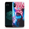 Дизайнерский силиконовый чехол для Xiaomi Mi A2 Cyberpunk 2077