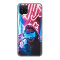 Дизайнерский силиконовый чехол для Samsung Galaxy A12 Cyberpunk 2077