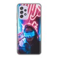 Дизайнерский силиконовый чехол для Samsung Galaxy A52 Cyberpunk 2077