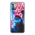 Дизайнерский силиконовый чехол для Nokia G11 Cyberpunk 2077