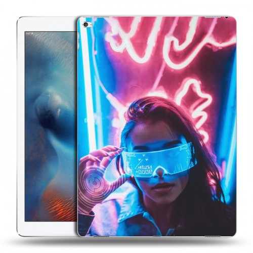 Дизайнерский пластиковый чехол для Ipad Pro Cyberpunk 2077