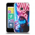 Дизайнерский пластиковый чехол для Nokia Lumia 530 Cyberpunk 2077