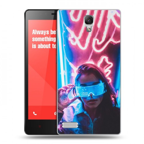 Дизайнерский силиконовый чехол для Xiaomi RedMi Note Cyberpunk 2077