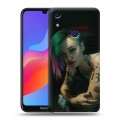 Дизайнерский пластиковый чехол для Huawei Honor 8A Cyberpunk 2077