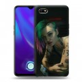 Дизайнерский силиконовый с усиленными углами чехол для OPPO A1k Cyberpunk 2077