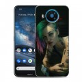 Дизайнерский силиконовый чехол для Nokia 8.3 Cyberpunk 2077