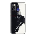 Дизайнерский силиконовый чехол для Tecno Camon 15 Cyberpunk 2077